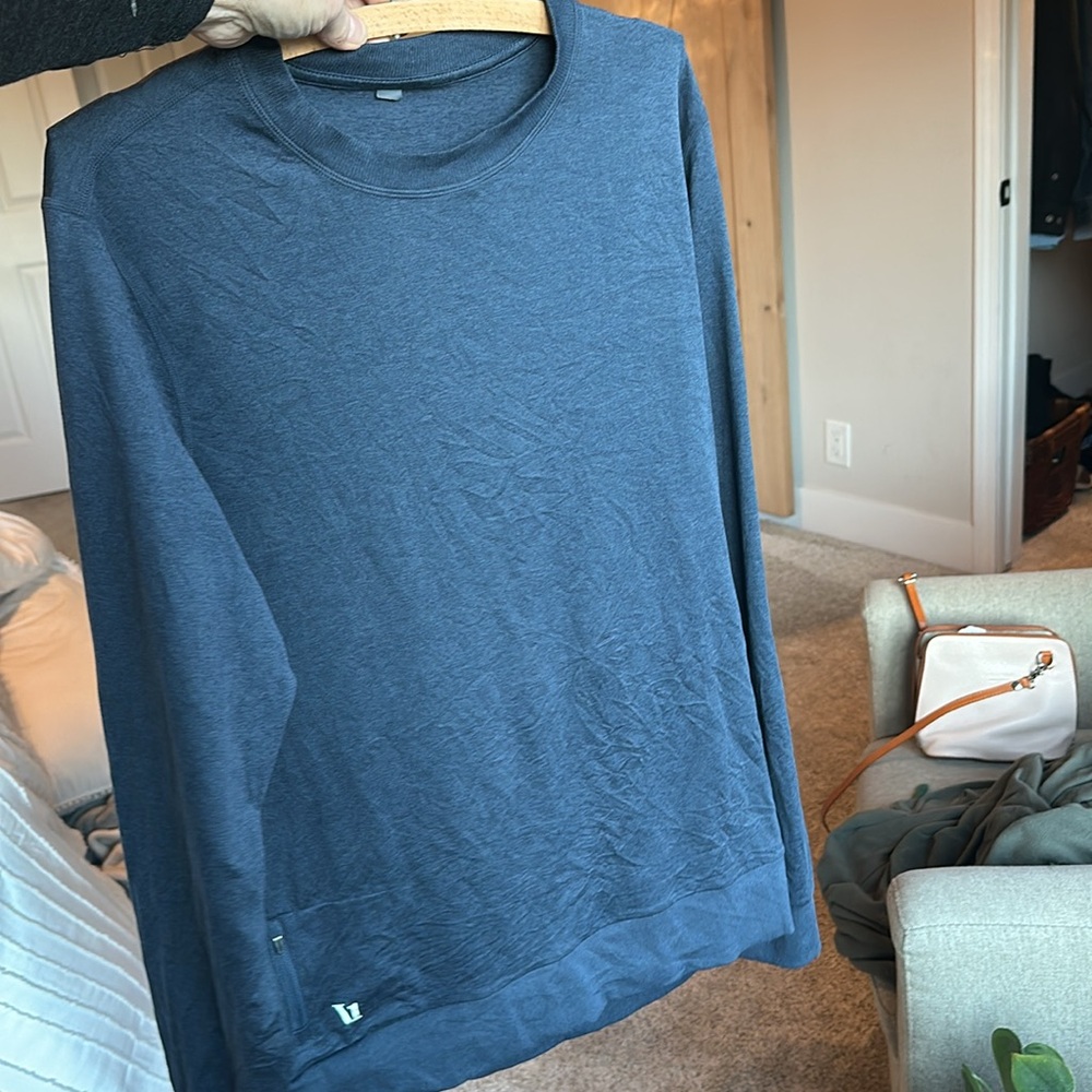 Men’s VUORI Ponto Performance Crew Top - Large